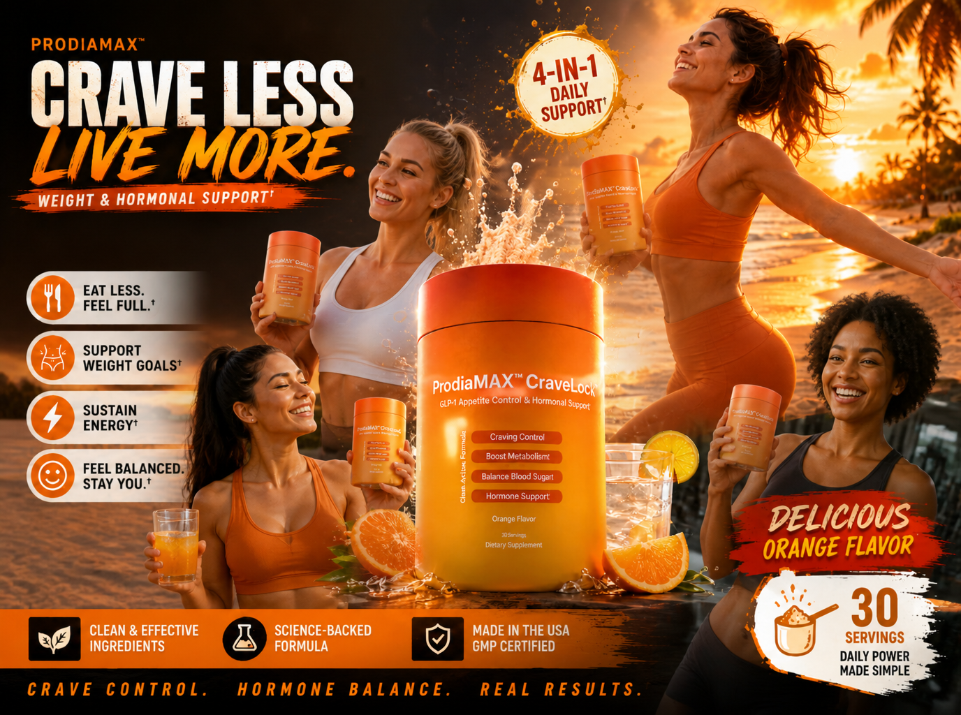 ProdiaMAX Cravelock Weight and Hormonal Support