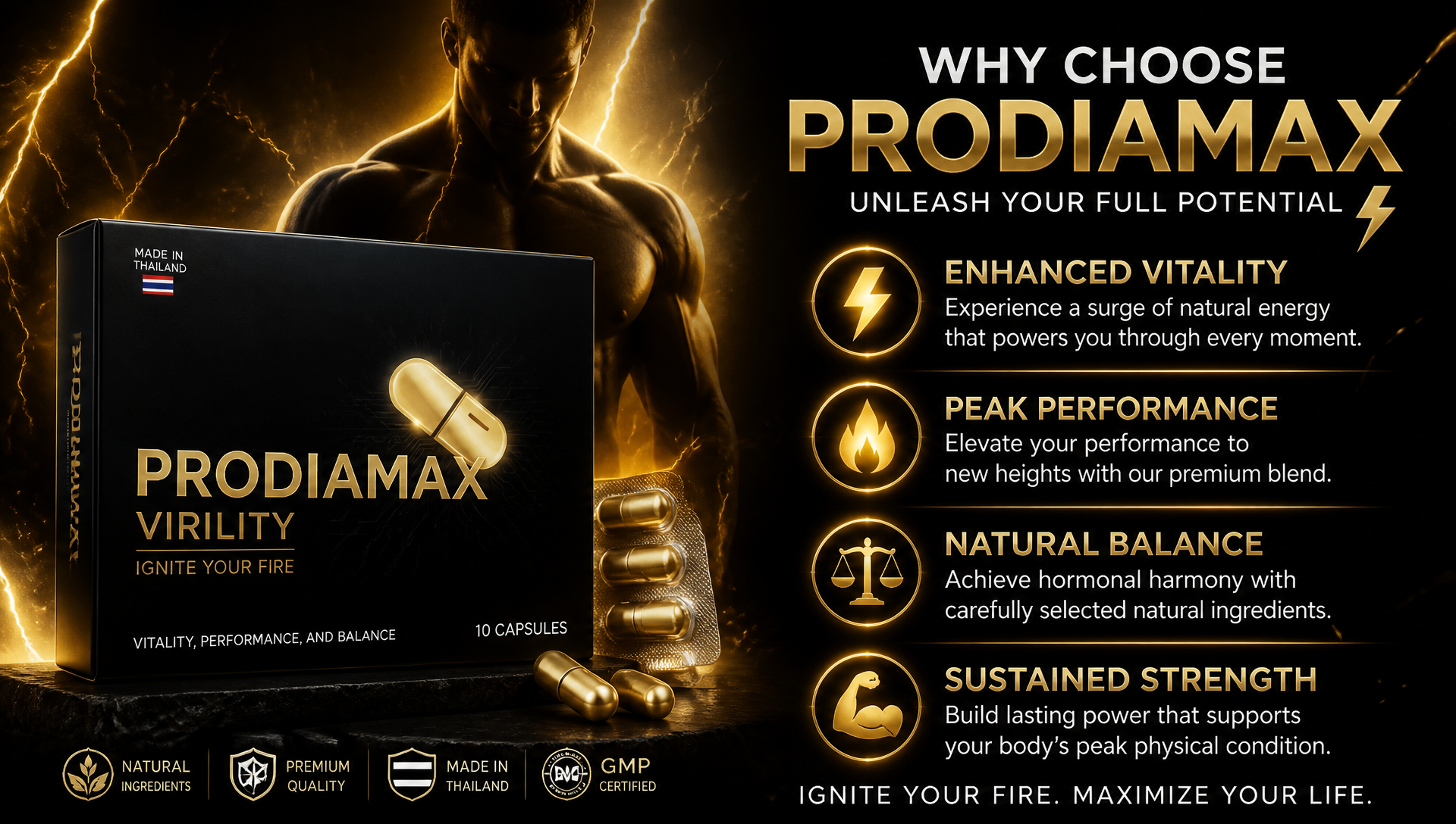 ProdiaMax Virility  (Ignite your Fire)